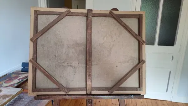 Illustration numéro 4 du produit École Hollandaise  du XIXe ''Paysage animé thème champêtre