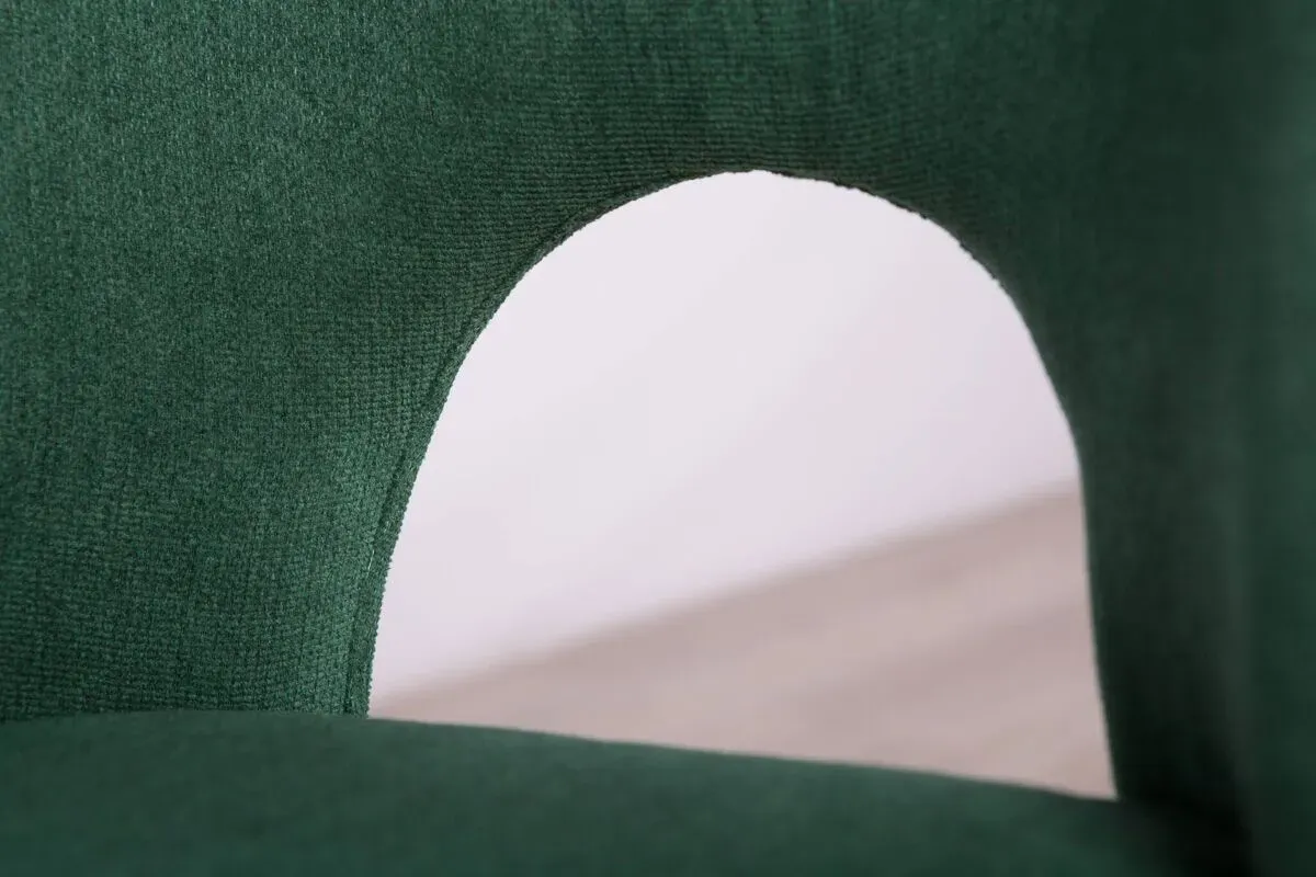 Illustration numéro 4 du produit Chaises en coquillage polonaises de l'usine de meubles de Bydgoszcz, années 1960, lot de 6