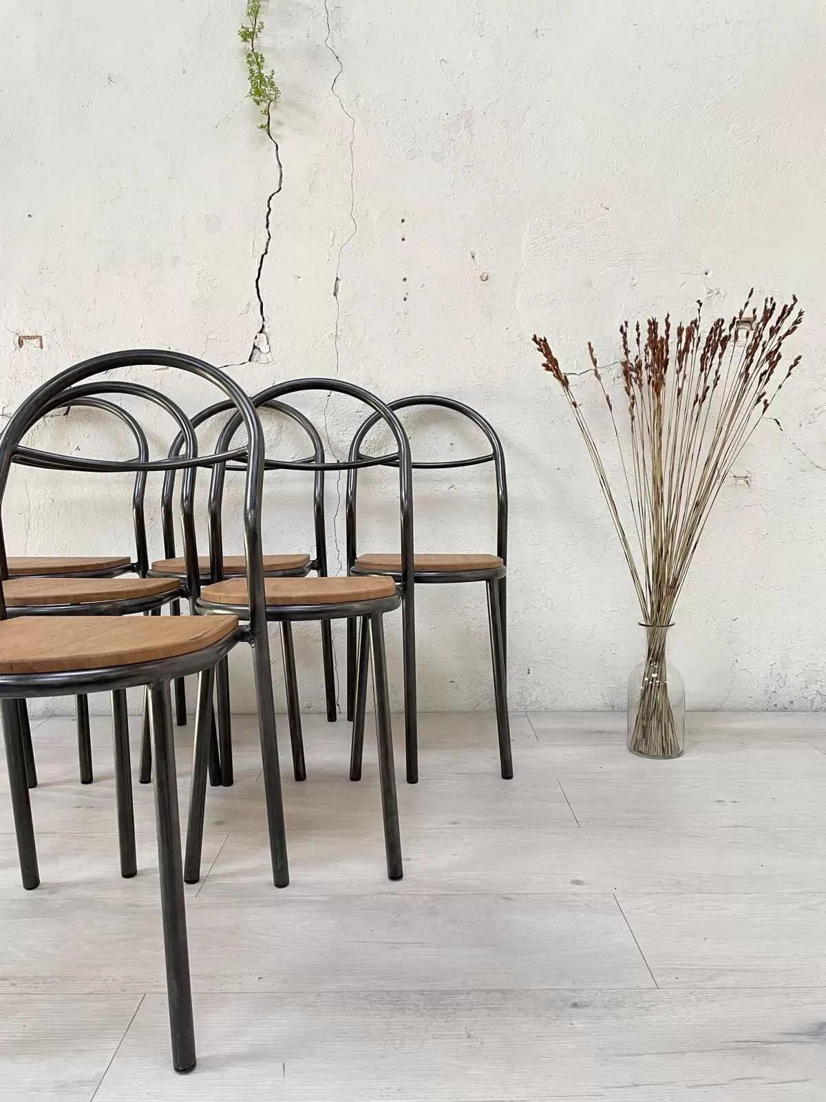 Illustration numéro 4 du produit Chaise industrielle pour Mobilor, vers 1950