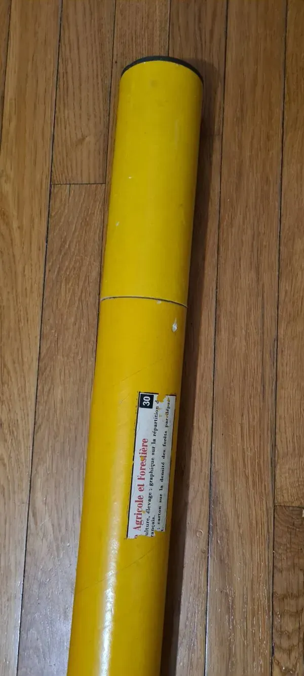 Illustration numéro 4 du produit Carte scolaire vintage, océan indien