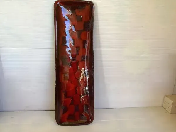 Illustration numéro 4 du produit Vide poche rouge triennale Kortrijk Courtrai