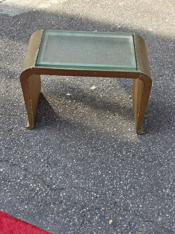 Illustration numéro 4 du produit 3 tables gigognes space age, circa 1970