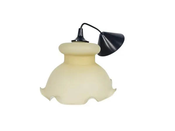 Illustration numéro 4 du produit Style Art Déco - opaline - lampe à goblet - Italie - années 60