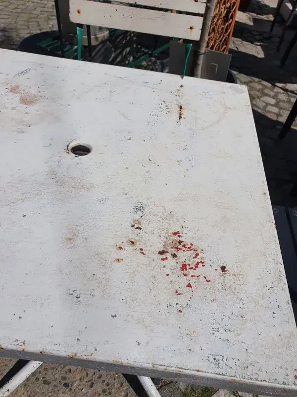 Illustration numéro 4 du produit Gueridon Tolix