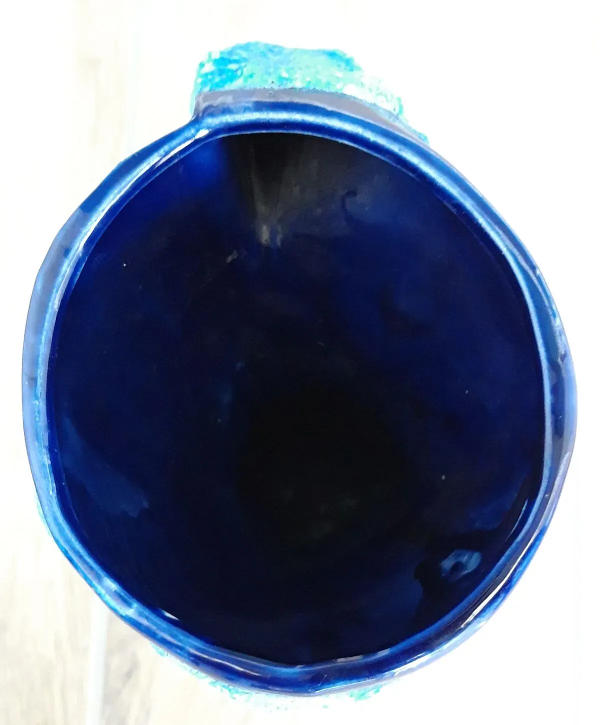 Illustration numéro 4 du produit Vase en céramique fat lava vallauris années 60/70