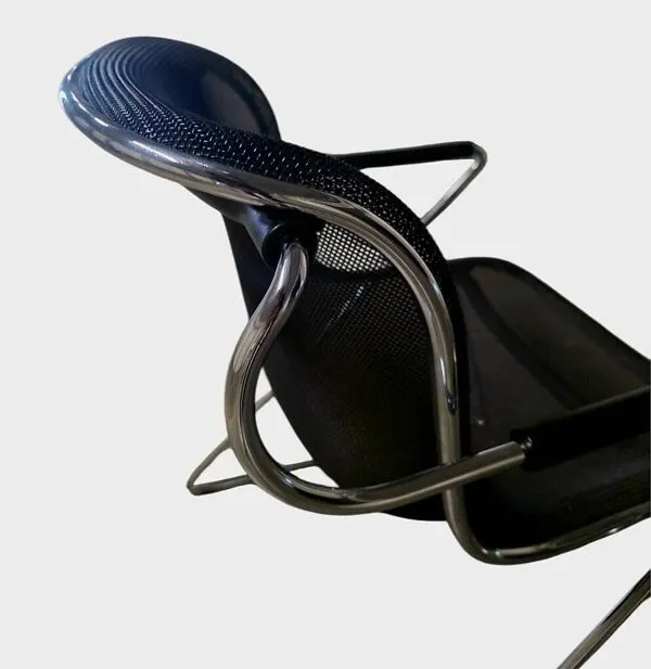 Illustration numéro 4 du produit Chaise Charles Pollok – Édition SAMP  – Circa 1980