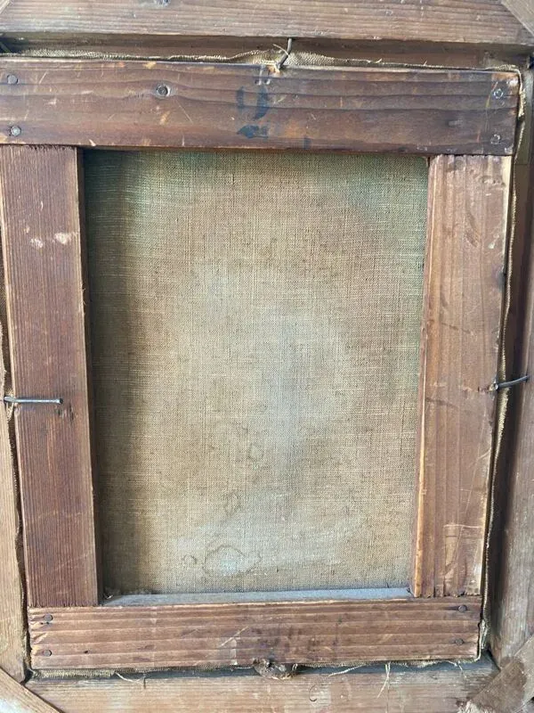 Illustration numéro 4 du produit Portrait du XIXème siècle signé