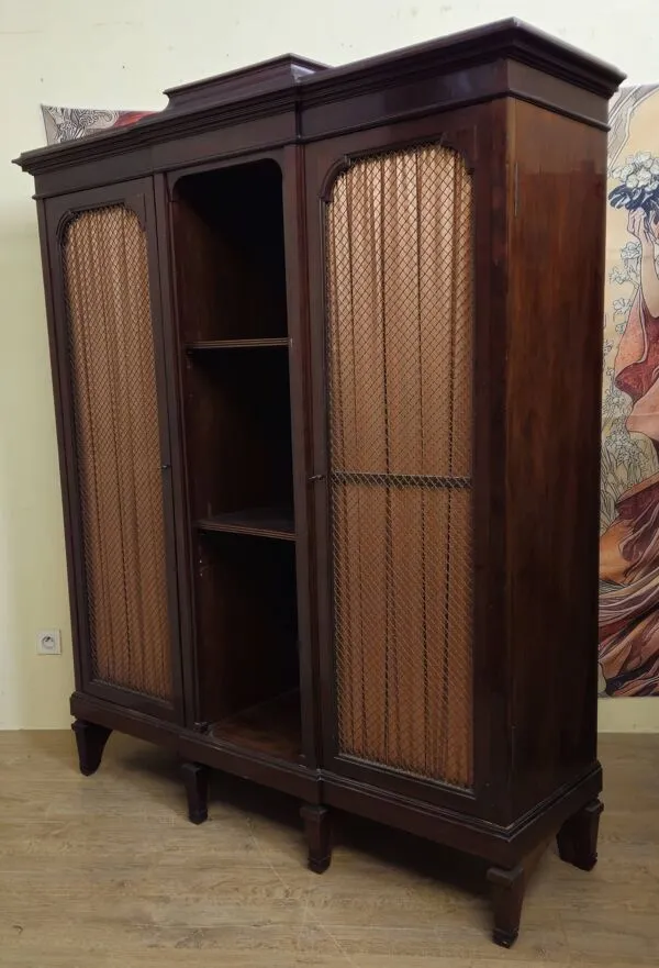 Illustration numéro 4 du produit Bibliothèque en acajou style Louis XVI – Travail Parisien, fin XIXe siècle