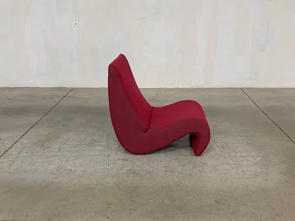 Illustration numéro 4 du produit Chaise lounge Amoebe par Verner Panton pour Vitra, années 2000.