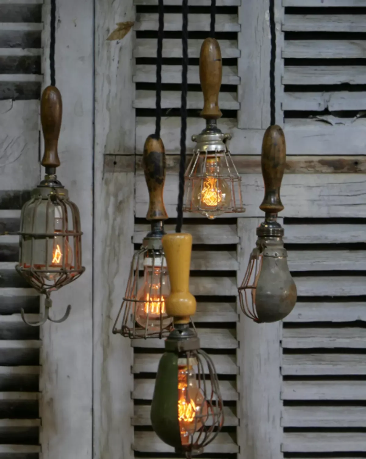 Illustration numéro 4 du produit Ensemble de 5 baladeuses industrielles des USA