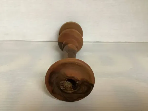 Illustration numéro 4 du produit Grand bougeoir en bois tourné