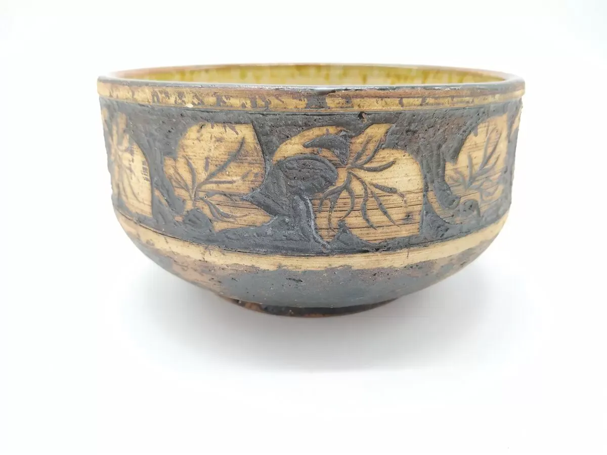 Illustration numéro 4 du produit Coupe en grès suédois de la manufacture szilasi wisby keramik