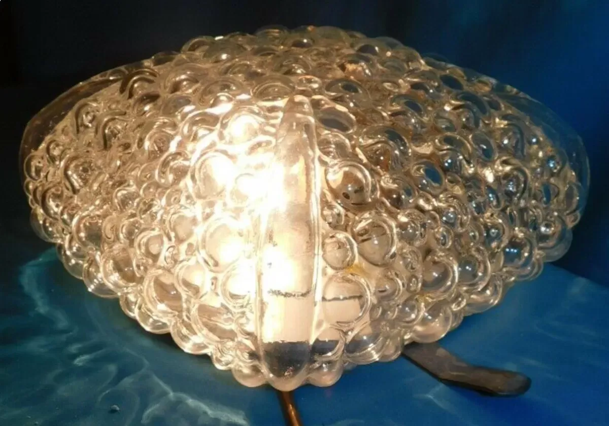 Illustration numéro 4 du produit Plafonnier ''Bubble'', Héléna Tynell, années 60