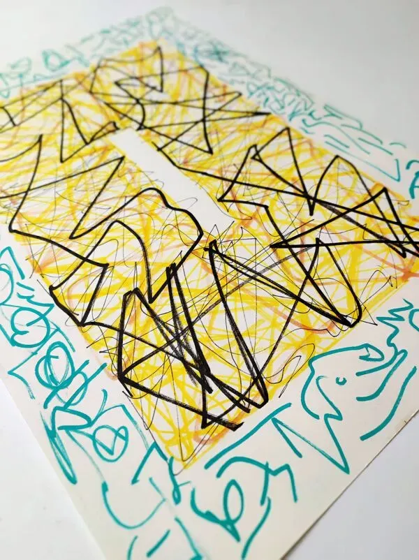 Illustration numéro 4 du produit Peinture unique et originale