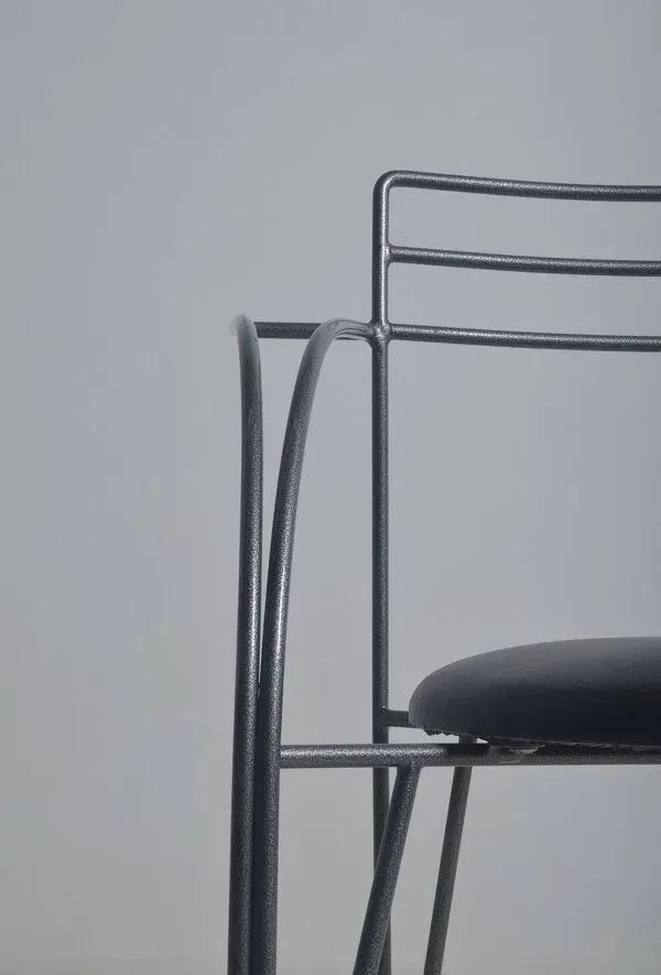 Illustration numéro 4 du produit 4 Chaises 'Lune d'Argent' dessinées par Pascal Mourgue pour Fermob, 1985