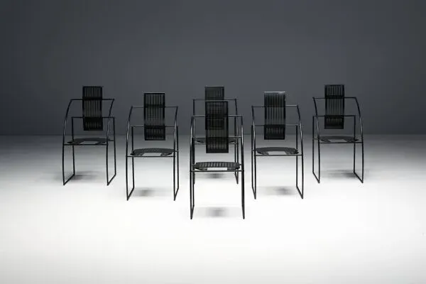 Illustration numéro 4 du produit Chaises Quinta de Mario Botta pour Alias, Italie, années 1980
