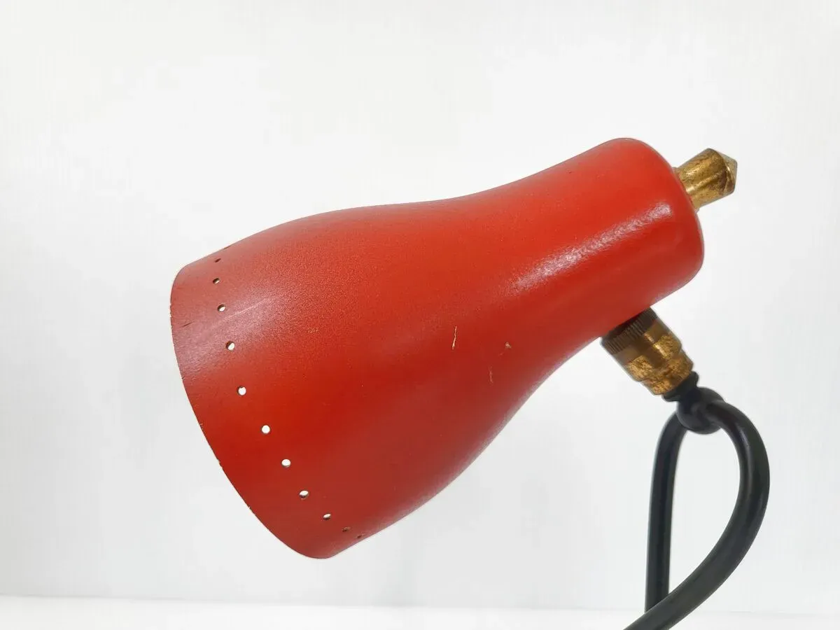 Illustration numéro 4 du produit Lampe clé de sol vintage 1950