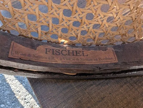 Illustration numéro 4 du produit Chaise bistrot Fischel - Cannage parfait