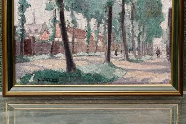 Illustration numéro 4 du produit Huile sur toile par Jean Vasseur (1905-1986), Quevauvillers (Somme)