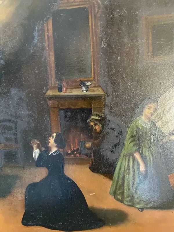 Illustration numéro 4 du produit Ex-voto sur bois XXEME siècle