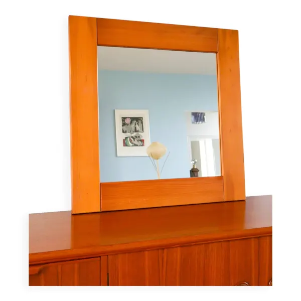 Illustration numéro 4 du produit Miroir en pin, 1980