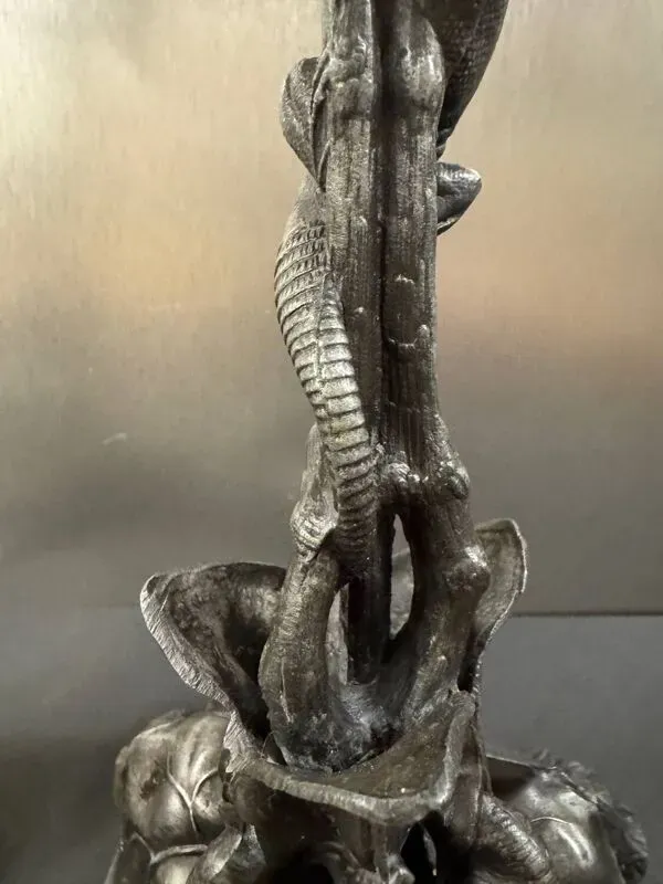 Illustration numéro 4 du produit Paire de bougeoirs Art Nouveau vers 1900