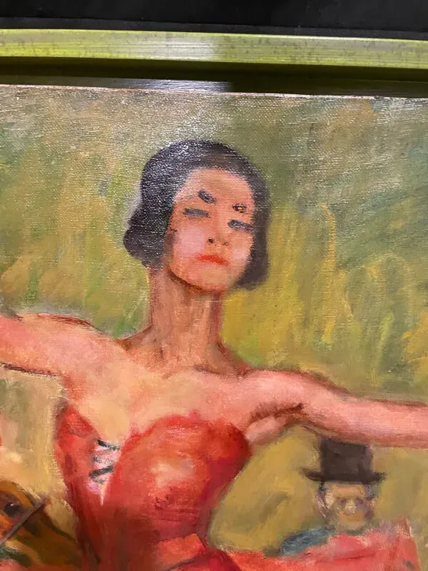 Illustration numéro 4 du produit Huile sur toile signée