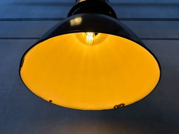 Illustration numéro 4 du produit 2x lampes industrielles XXL – émaillées