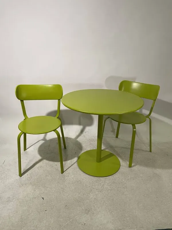 Illustration numéro 4 du produit Ensemble de table et 2 chaises d'extérieur lapalma (patrice norguet)