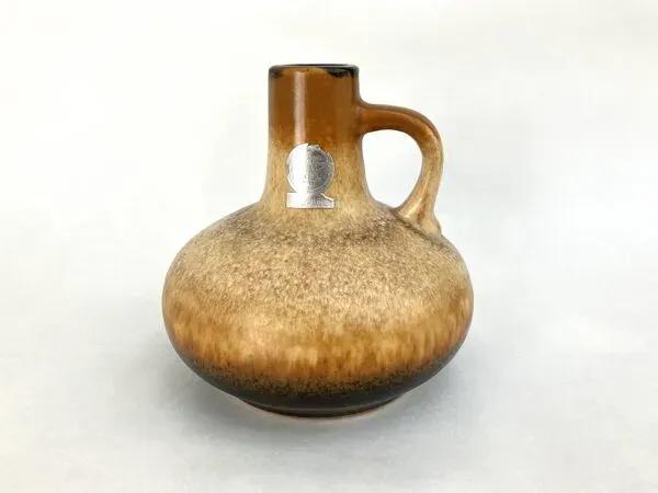 Illustration numéro 4 du produit Petit vase en céramique veb haldensleben • made in gdr allemagne de l'est • vintage 70s