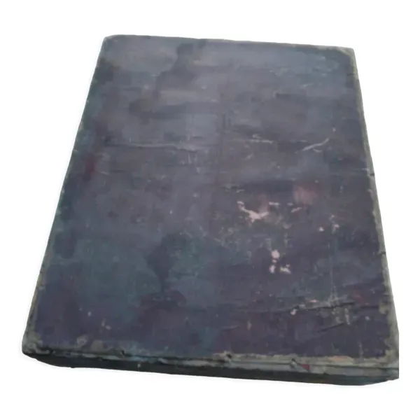 Illustration numéro 4 du produit Boîte de jeu nain jaune atlas vintage 1920  avec pions