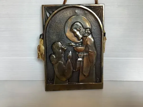 Illustration numéro 4 du produit Bas relief la communion objet religieux