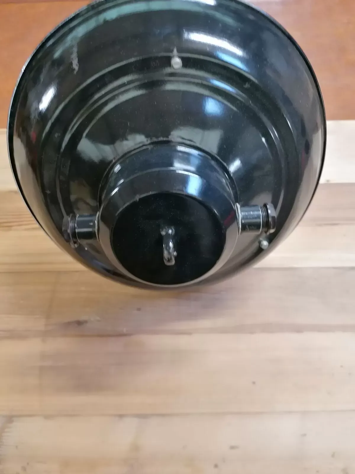 Illustration numéro 4 du produit Lot de 3 suspensions industrielles tchèques vintage, années 50