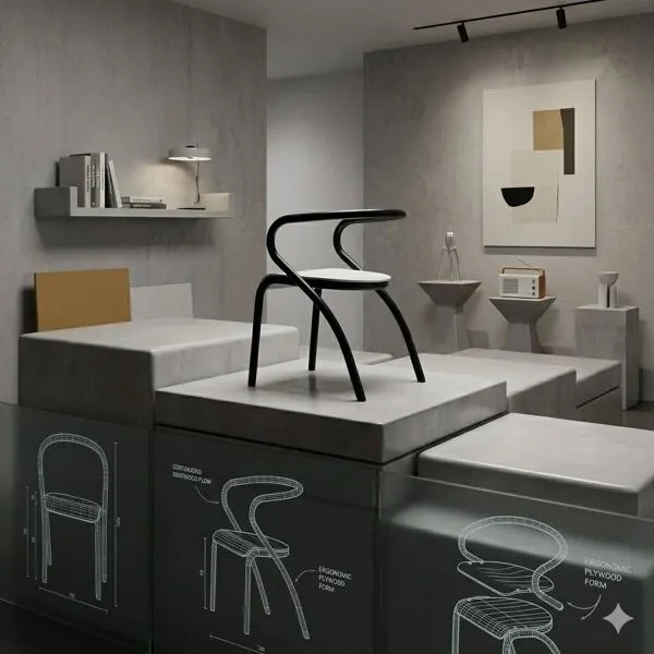 Illustration numéro 4 du produit Chaise mullca 300