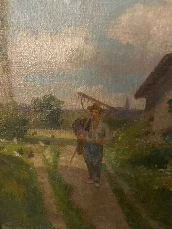 Illustration numéro 4 du produit Paysage signé école du XXEME siècle