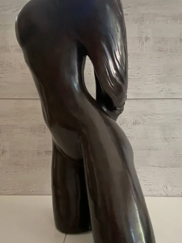 Illustration numéro 4 du produit Épreuve en Bronze Patiné Sculpture Statue Signée S. Dali Corps Féminin