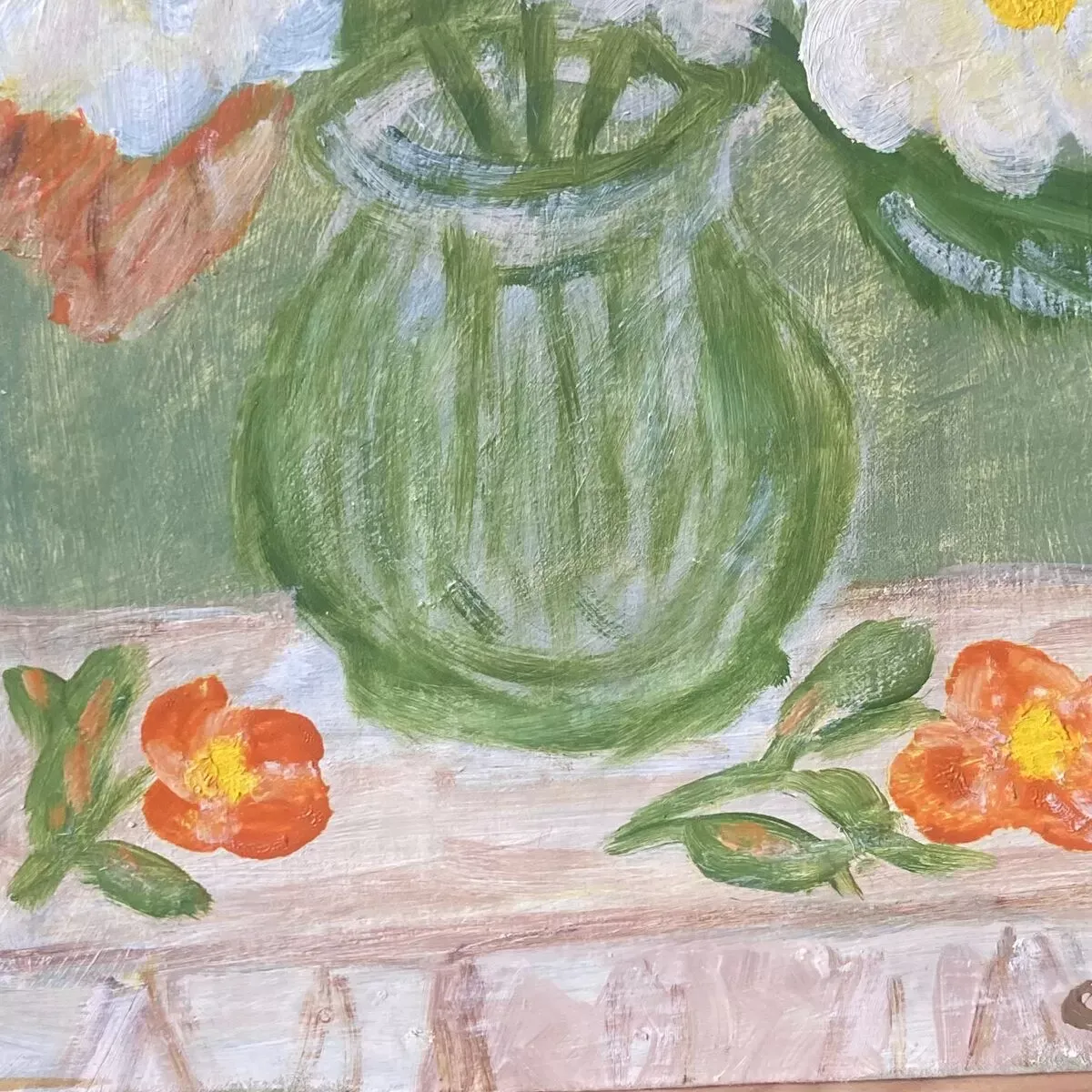 Illustration numéro 4 du produit Bouquet de fleurs peint par un dénommé Giacomo