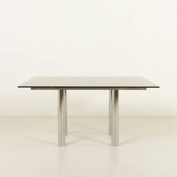 Illustration numéro 4 du produit Table à manger Andre par Tobia Scarpa pour Knoll, Italie, années 1970.
