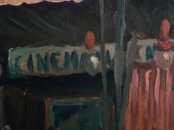 Illustration numéro 4 du produit Tableau « Scène de Rue », de C. Subileau – Début XXe