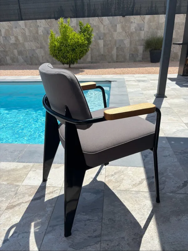 Illustration numéro 4 du produit Fauteuil de direction Jean Prouvé