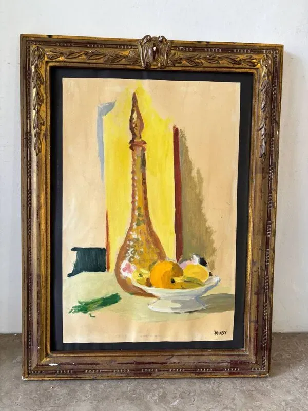 Illustration numéro 4 du produit Nature morte signée Ruby