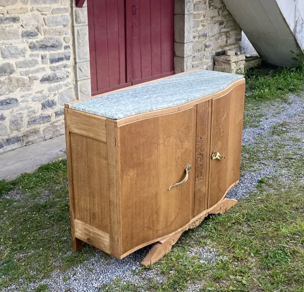 Illustration numéro 4 du produit Buffet en chêne style Art Deco