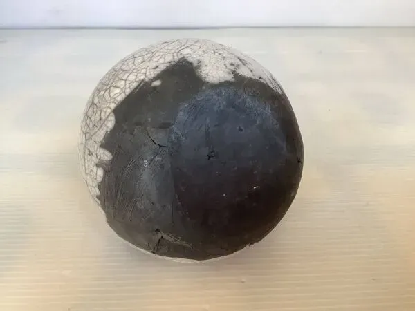 Illustration numéro 4 du produit Pique fleurs photophore raku Sylvie Souton Chany