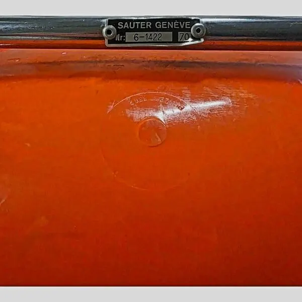 Illustration numéro 4 du produit Chaise Sauter Genève - Orange - Circa 1970