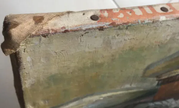 Illustration numéro 4 du produit Tableau hst ''ecluse du canal st martin'' paris vers 1950 - ecole de paris