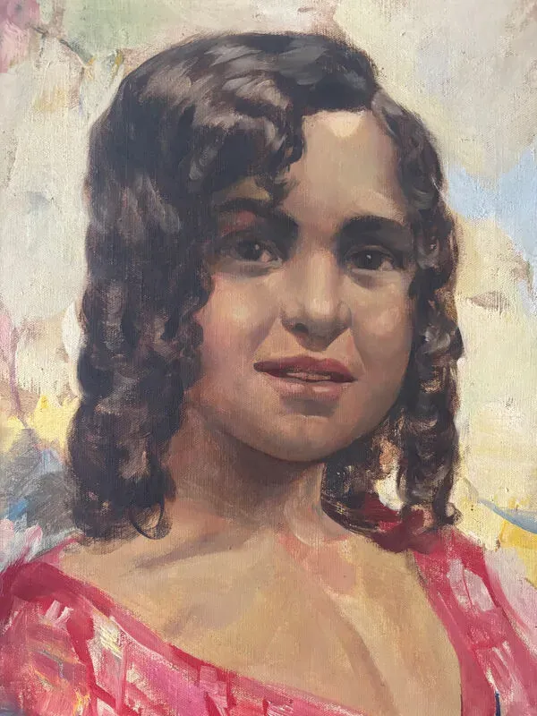 Illustration numéro 4 du produit Portrait de jeune fille