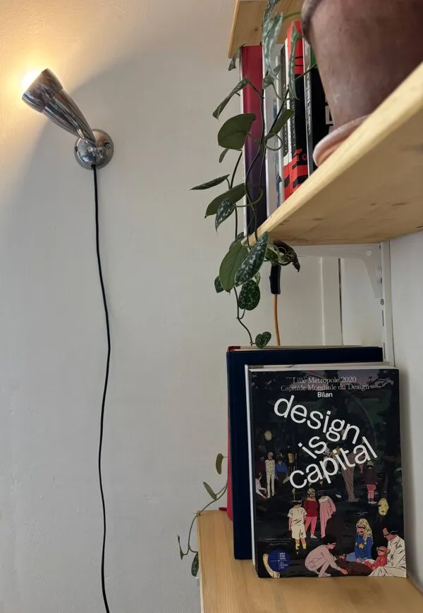 Illustration numéro 4 du produit Appliques murales 'Bor' v9419  - Verner Panton & Ettore Sottsass pour IKEA