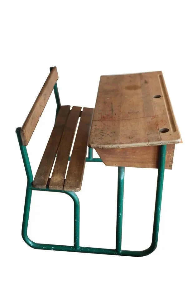 Illustration numéro 4 du produit Bureau d'écoliers deux places