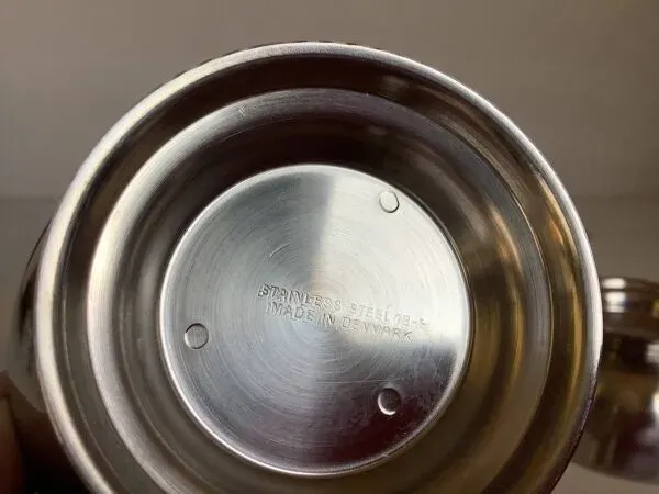 Illustration numéro 4 du produit Six coupes coupelles argentées métal Danemark