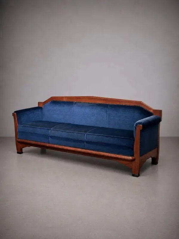 Illustration numéro 4 du produit Sofa Art Déco École d'Amsterdam, années 1930